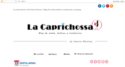 Desktop Screenshot of lacaprichossa.com